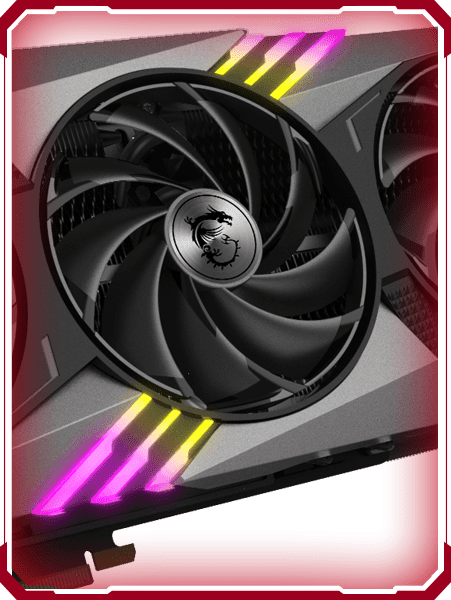 GeForce RTX™ 4060 Ti GAMING X TRIO 8G details zero frozr