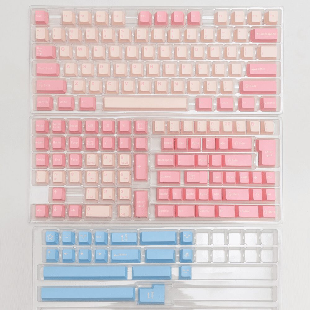 PBT Circus Keycaps set 173 keys Cherry Profile PBT Dye Sub TTD 9