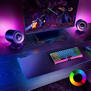 Razer NOMMO V2 2.1 PC Gaming Speakers - Bluetooth 5.3, Razer Chroma RGB, Wired Subwoofer 47 Razer Nommo V2 pagemobile 6