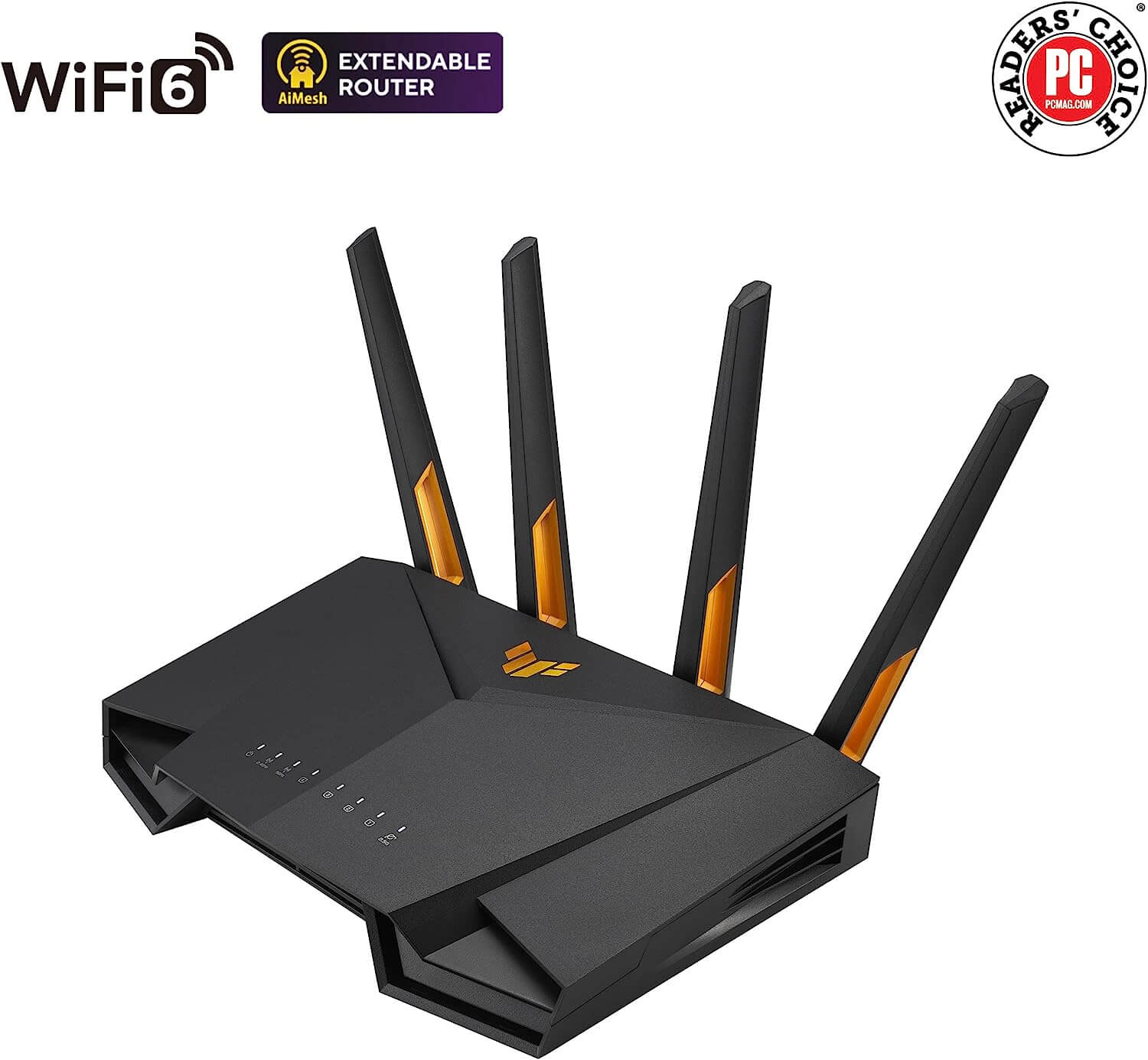 TUF Gaming Router Page mobile 6