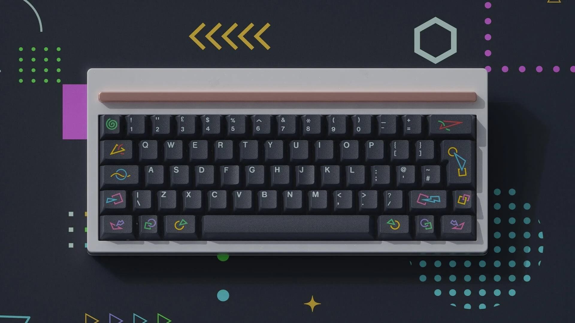 GMK Polybius Keycaps Mechanical Keyboard 18