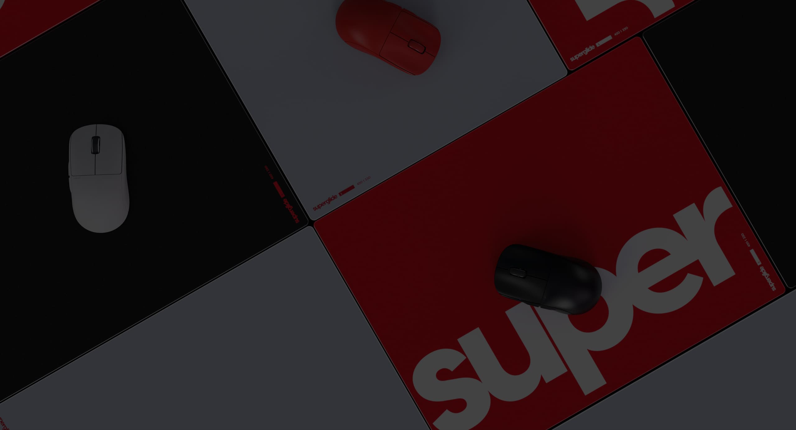 Pulsar Superglide Glass Mousepad BG 01