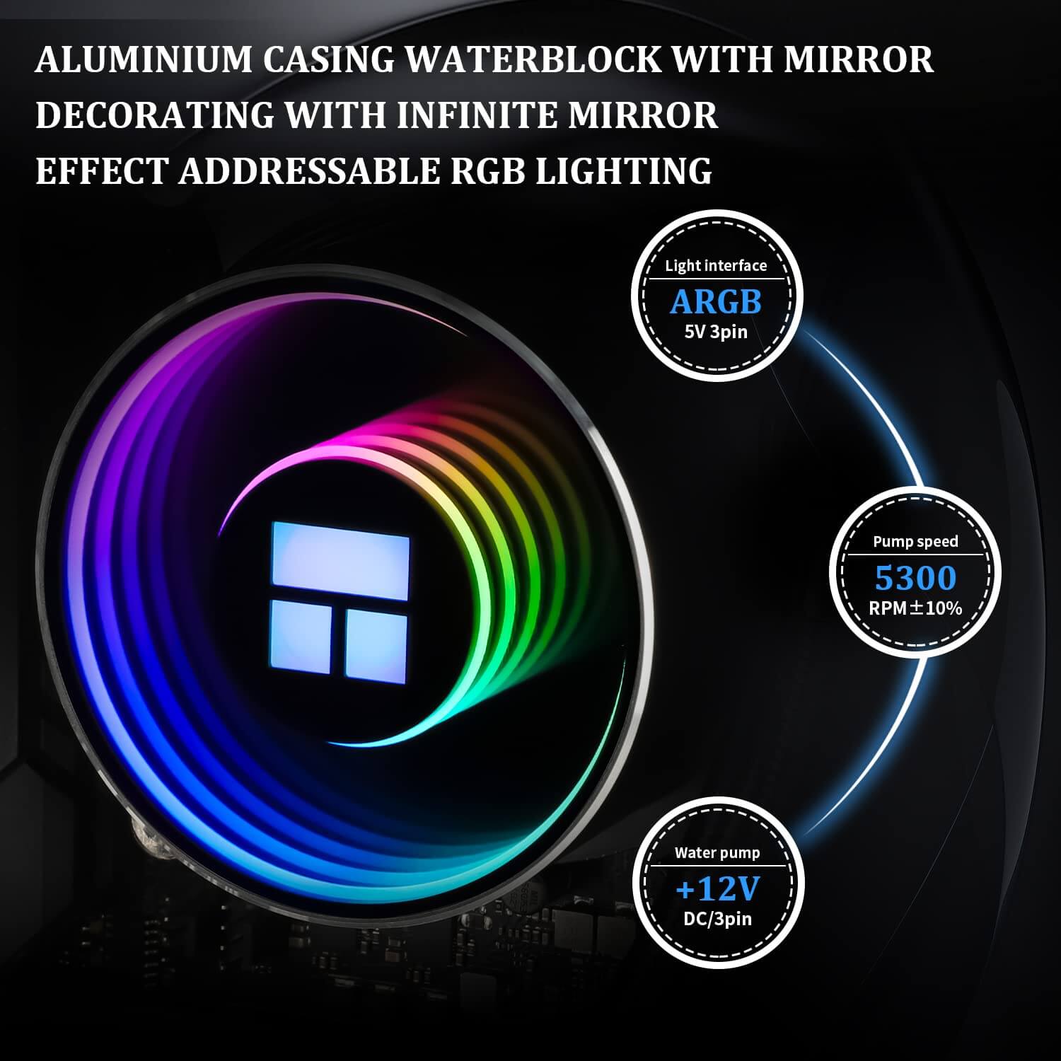 THERMALRIGHT Frozen Notte Black 240 ARGB AIO Liquid CPU Cooler - Black, 240mm Radiator, ARGB, AM5-LGA1700 compatible 25 THERMALRIGHT Frozen Notte Black 240 ARGB Page mobile 1