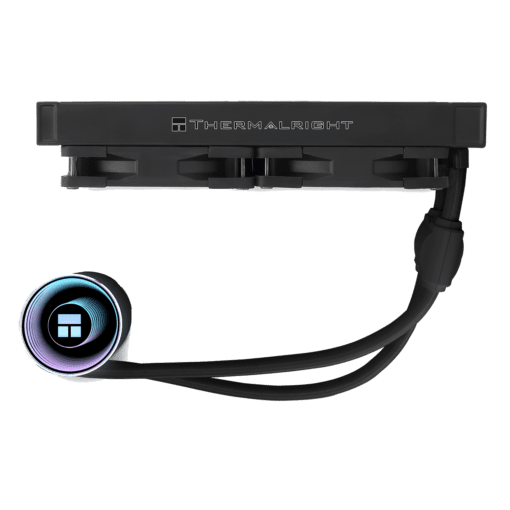 THERMALRIGHT Frozen Notte Black 240 ARGB AIO Liquid CPU Cooler - Black, 240mm Radiator, ARGB, AM5-LGA1700 compatible