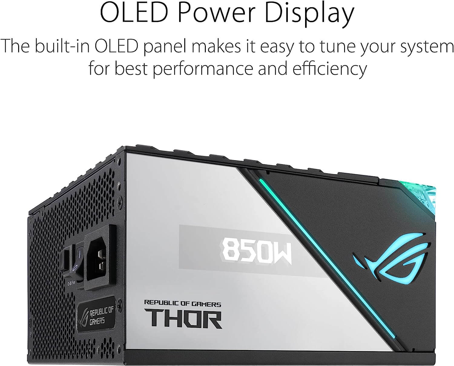 The ROG Thor 850W Platinum II page mobile ttd. 5