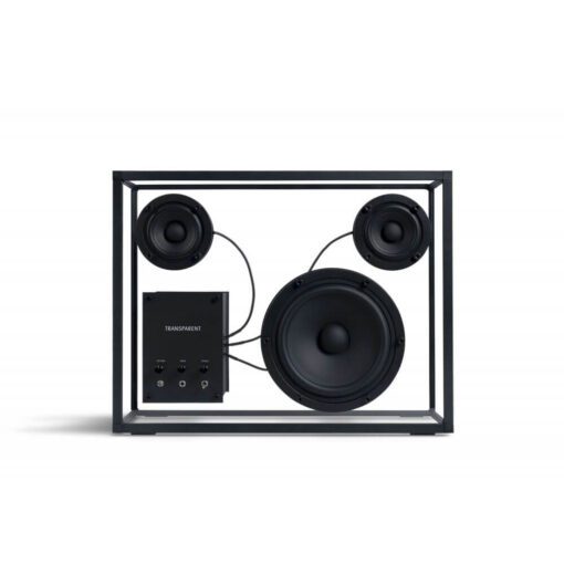 Transparent Speaker Black Product 1