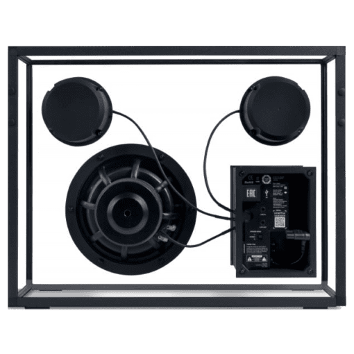 Transparent Speaker Black Product 1