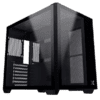 XIGMATEK AQUA III Black Case (no fans) - 2 side Tempered Glass, support 10 fans 120mm, 360mm radiator top