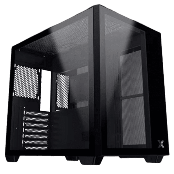 XIGMATEK AQUA III Black Case (no fans) - 2 side Tempered Glass, support 10 fans 120mm, 360mm radiator top 16 XIGMATEK AQUA III Product TTD 1