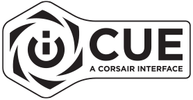 iCUE logo bw