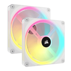 iCUE LINK QX140 RGB WHITE DUAL TTD Product 2