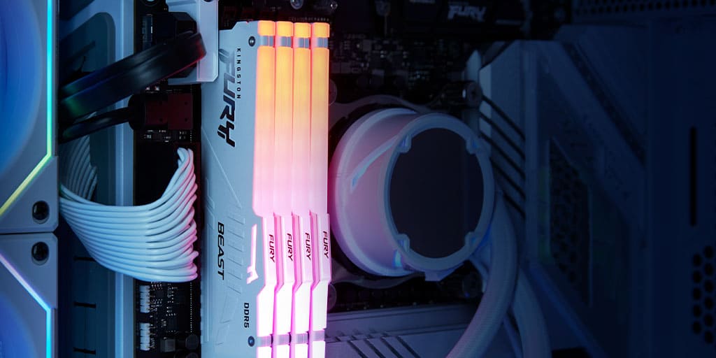 Kingston FURY Beast DDR5 RGB 32GB Memory Kit - Black, 32GB (2x16GB) DDR5, 5600MHz, CL40 (KF556C40BBAK2-32) 10 ktc keyfeatures memory beast ddr5 rgb 1 md
