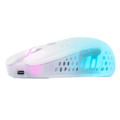 001 Xtrfy MZ1 White Wireless Gaming Mouse Hero