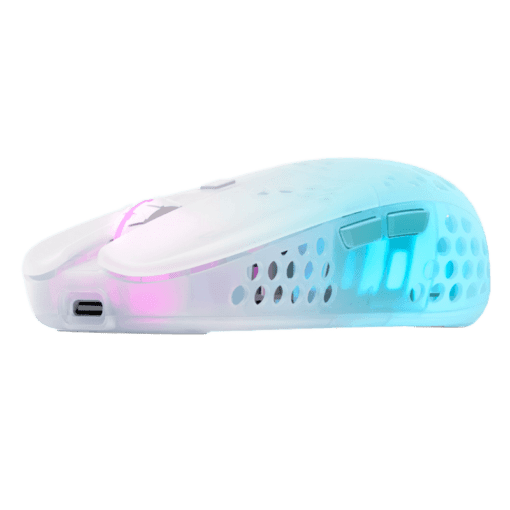001 Xtrfy MZ1 White Wireless Gaming Mouse Hero