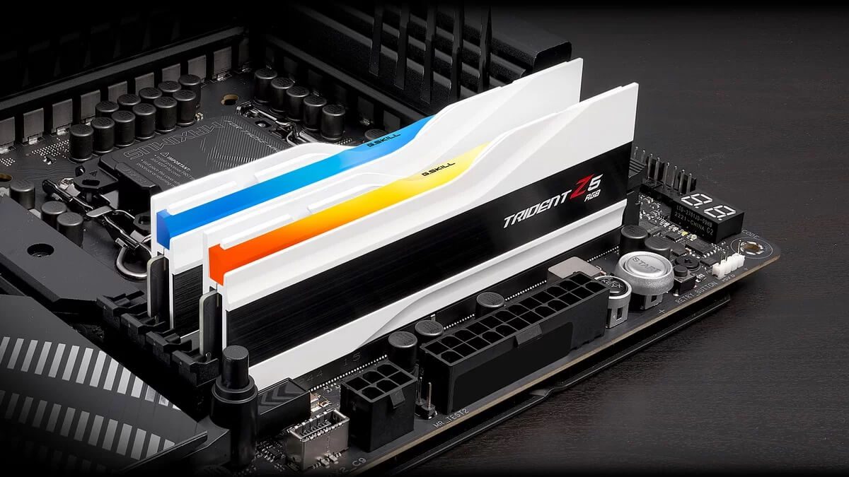 09 trident z5 rgb white engineered for the ultimate ddr5