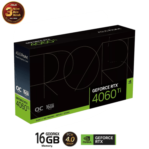 ASUS ProArt GeForce RTX™ 4060 Ti OC edition 16GB GDDR6 TTD Product 18