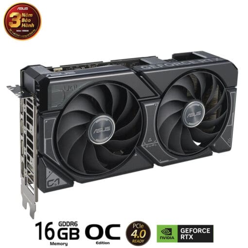ASUS Dual GeForce RTX 4060Ti OC Edition 16GB GDDR6 ( DUAL-RTX4060TI-O16G) Graphics Card