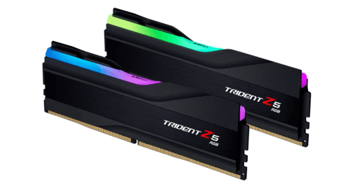 G.Skill Trident Z5 RGB Black 64GB (2x32GB) Memory Kit - Mattle Black, 6000MHz CL36 DDR5 (F5-6000J3636F32GX2-TZ5RK)
