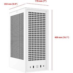 Revolt 3 Premium ITX Small Form Factor Case White TTD Product 2