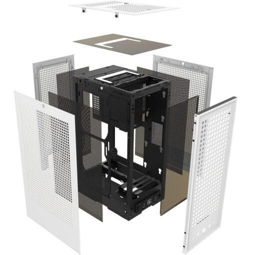 Revolt 3 Premium ITX Small Form Factor Case White TTD Product 5