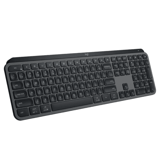 mx keys s keyboard 3qtr graphite us