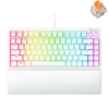 Razer BlackWidow V4 75% White Tactile Gaming Mechanical Keyboard - Razer™ Orange Tactile Mechanical switches Gen-3