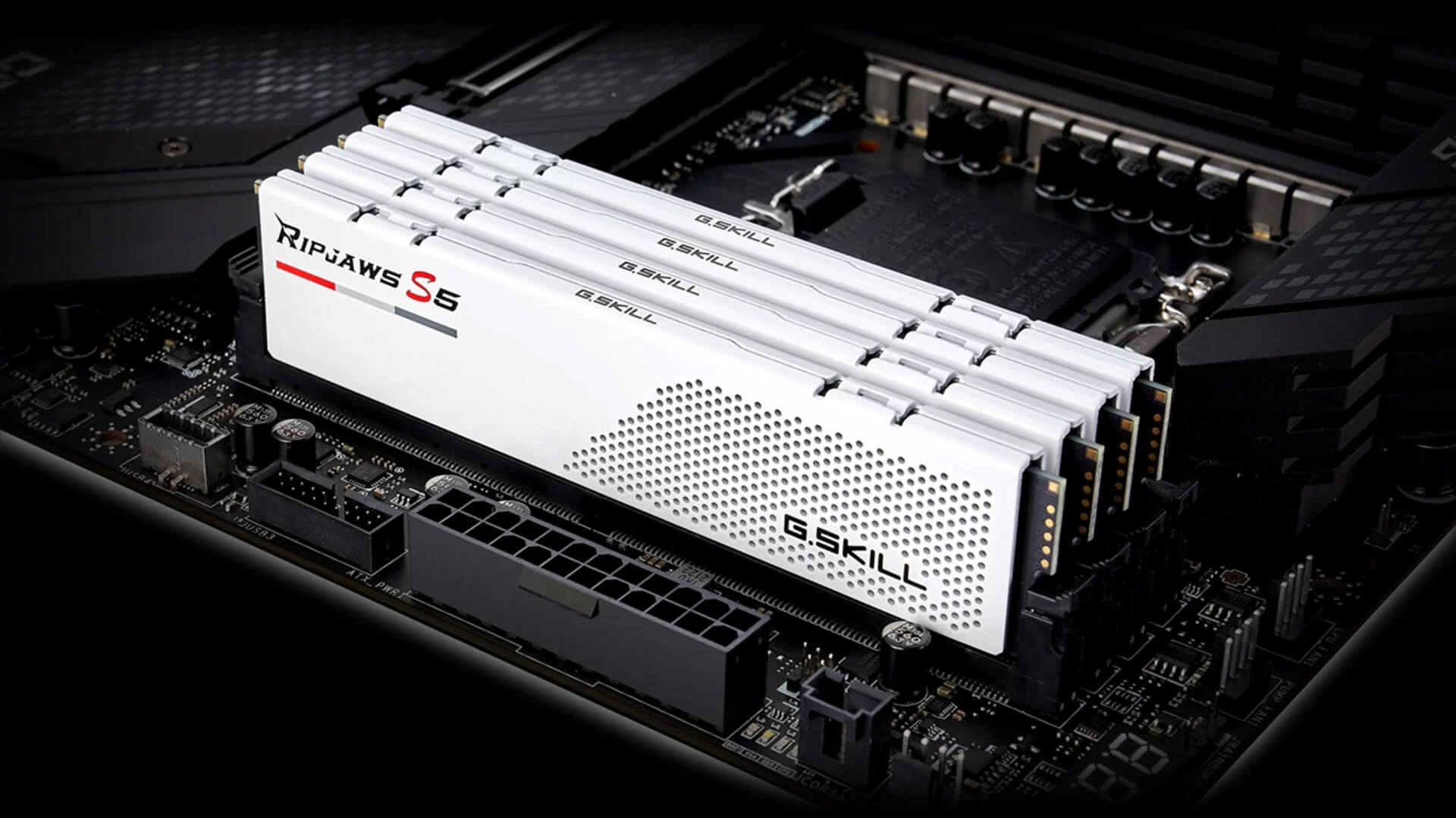G.Skill Ripjaws S5 32GB Memory Kit - White, 32GB (2x16GB) DDR5, 5600MHz, CL40 (F5-5600J4040C16GX2-RS5W) 16 11 ripjaws s5 engineered for the ultimate ddr5