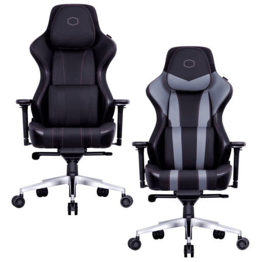 Cooler Master Caliber X2 Gaming Chair - Breathable PU, Memory Foam, Adjustable Lumbar, 4D Armrest, Cold Molded Foam, Steel Frame, 180° recline, 4 class gaslift, 75mm silent caster