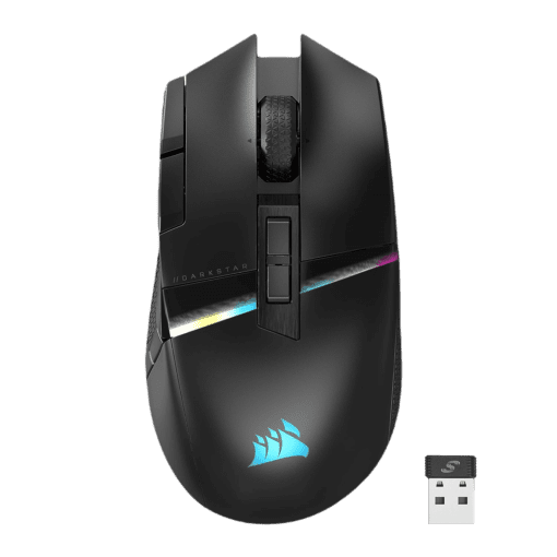 CORSAIR DARKSTAR RGB Wireless Gaming Mouse for MMO MOBA Product 1