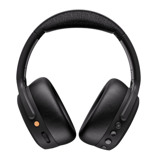 Skullcandy Crusher ANC 2 Sensory Bass Over-Ear Wireless Headset - Black, Pin 50h, 4 Mic ANC, Sensory Bass, Multipoint Pairing