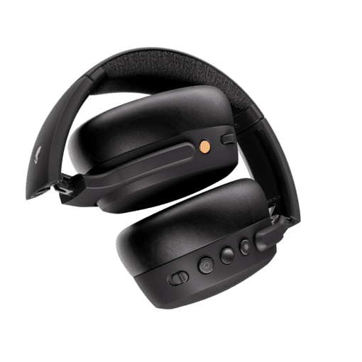 Skullcandy Crusher ANC 2 Sensory Bass Over-Ear Wireless Headset - Black, Pin 50h, 4 Mic ANC, Sensory Bass, Multipoint Pairing