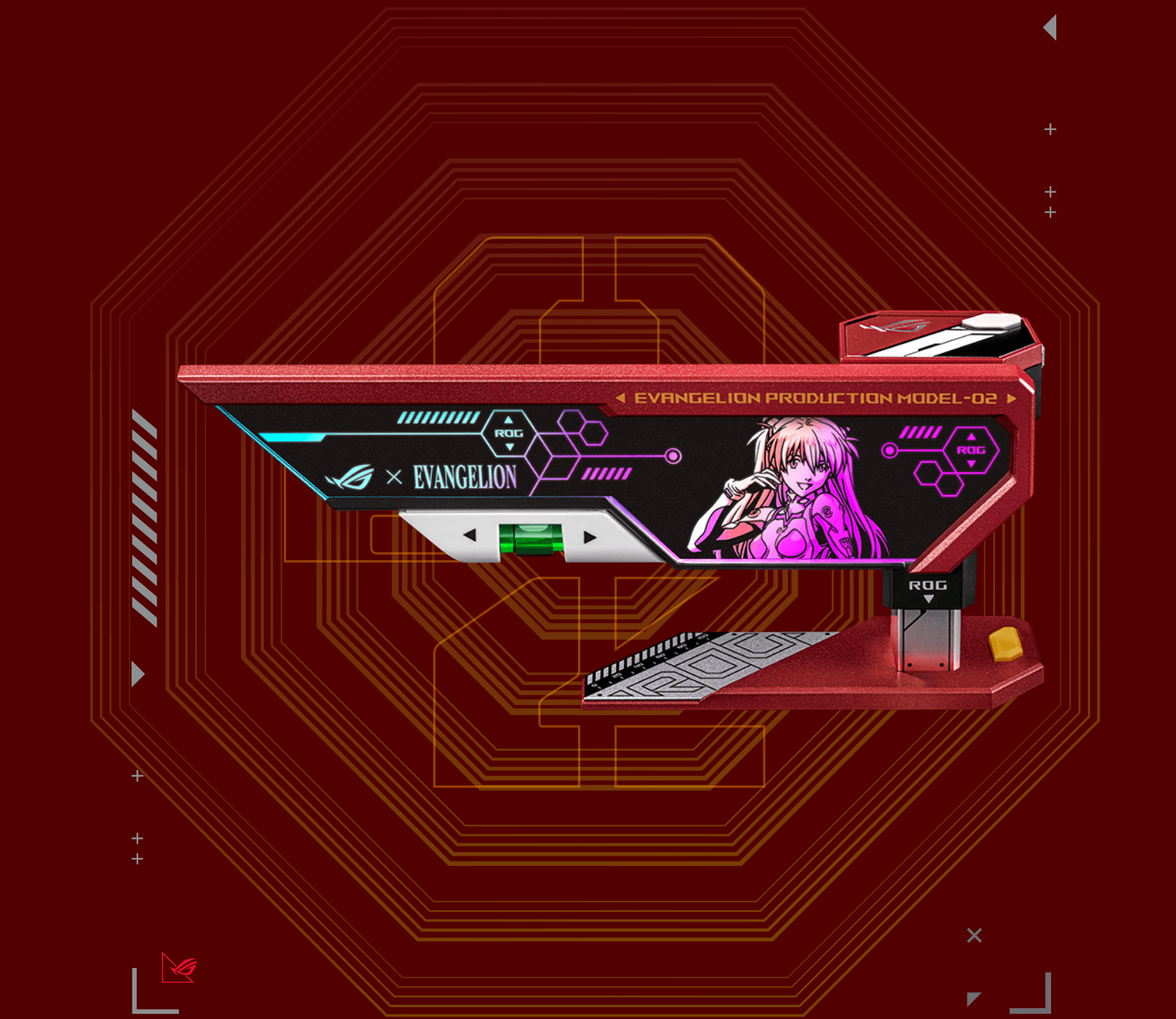 ASUS ROG Herculx XH01 EVA-02 Edition Graphics Card Holder 36 ROG Herculx EVA 02 Edition Page mobile 4