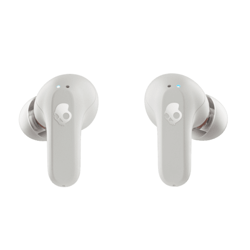 Skullcandy Rail® True Wireless Earbuds - White, Pin 42h, IP55, Skull-IQ, Alexa Enabled, Microphone