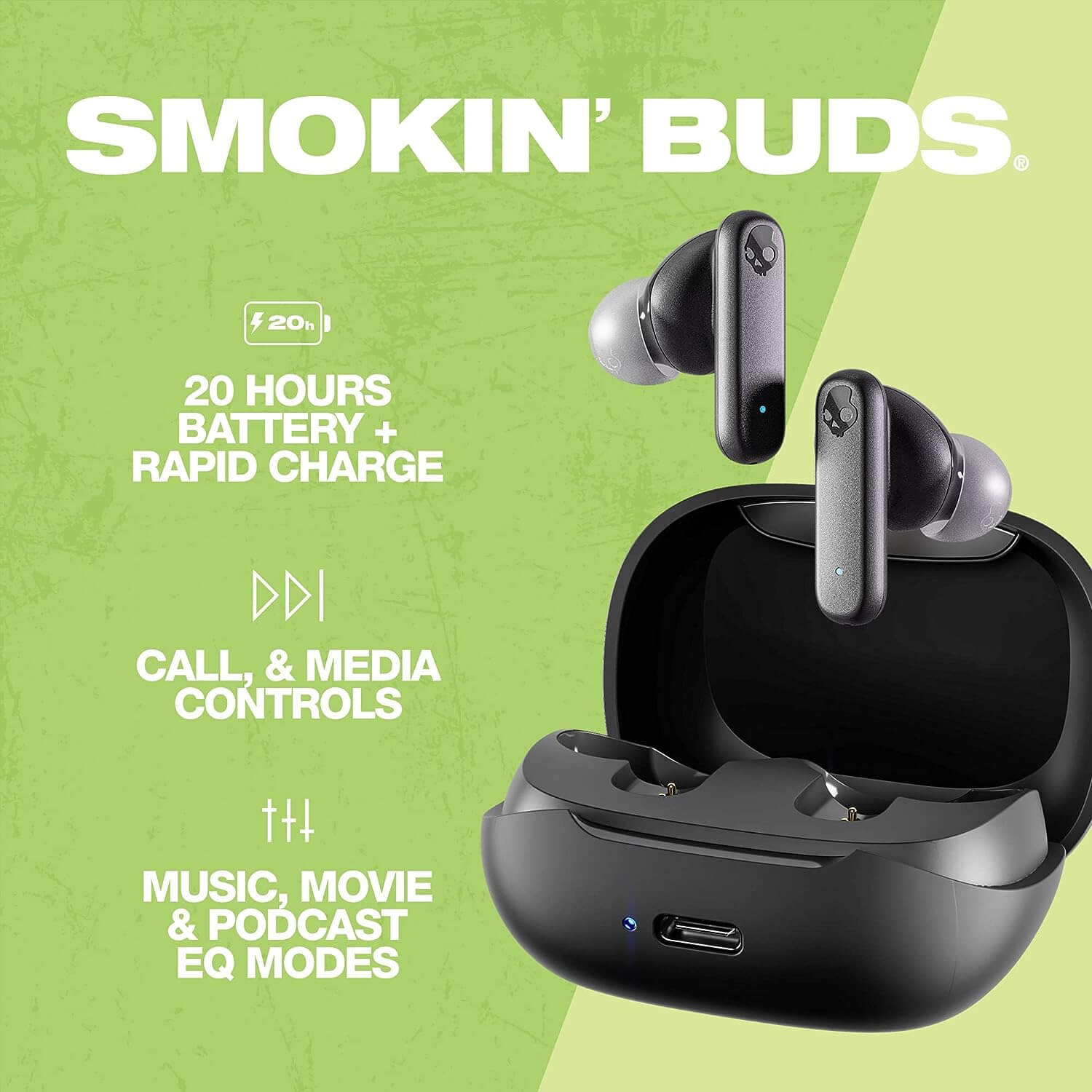 Smokin Buds® True Wireless Earbuds page mobile 2