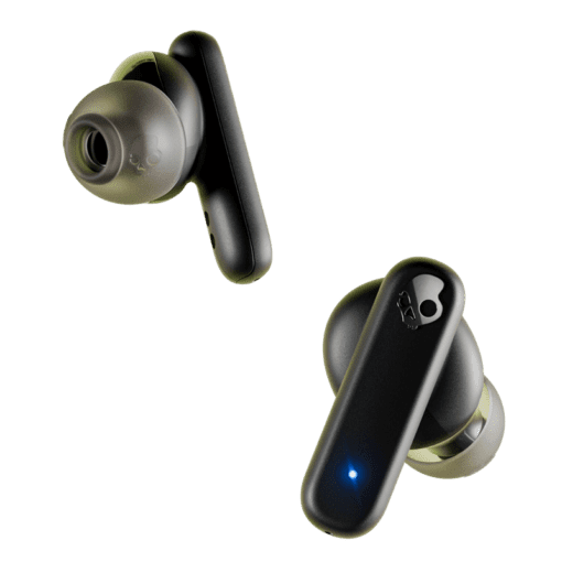Skullcandy Smokin’ Buds® True Wireless Earbuds - Black, Pin 20h, IPX4, Skullcandy Spreme Sound, 50% Renewable Plastics, 3 EQ Modes, Call and Full Media Controls