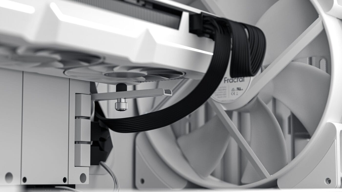 Torrent Compact White RGB GPU Support