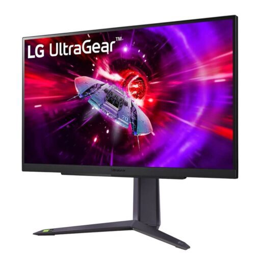 LG Ultragear 27GR93U-B UltraGear Gaming Monitor - 27 inch, UHD (3840 x 2160), IPS Panel, 144 Hz IPS 1 ms (GtG), VESA DisplayHDRTM 400, DCI-P3 95%, NVIDIA® G-SYNC®, AMD FreeSync™ Premium
