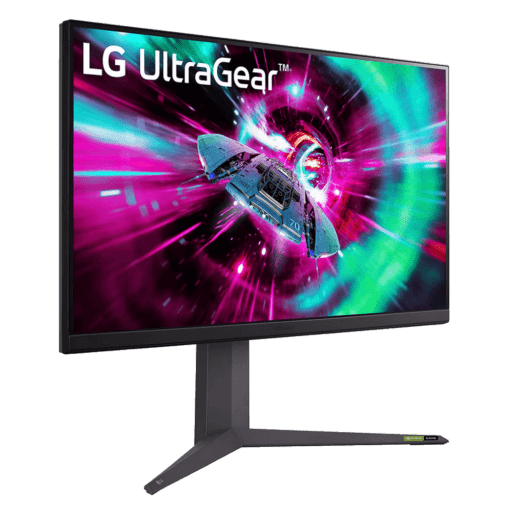 LG Ultragear 32GR93U-B Gaming Monitor - 32 inch, UHD (3840X2160), IPS Panel, 144 Hz IPS 1 ms (GtG), VESA DisplayHDR™ 400, DCI-P3 95%, NVIDIA® G-SYNC®, AMD FreeSync™ Premium