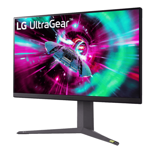 LG Ultragear 32GR93U-B Gaming Monitor - 32 inch, UHD (3840X2160), IPS Panel, 144 Hz IPS 1 ms (GtG), VESA DisplayHDR™ 400, DCI-P3 95%, NVIDIA® G-SYNC®, AMD FreeSync™ Premium
