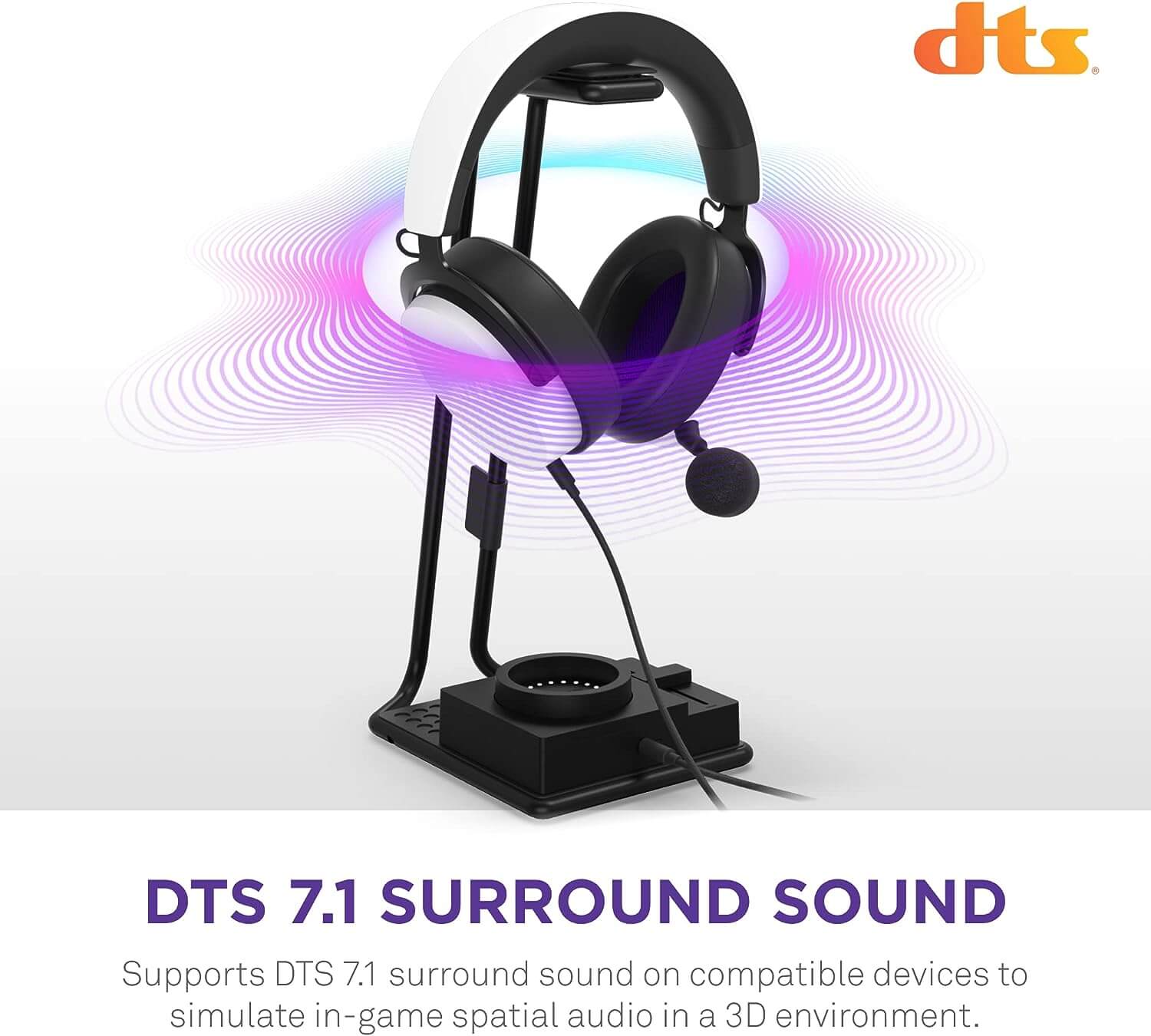 NZXT SwitchMix PC Gaming Headset Stand with Mixer (AP-USMSM-B1) - Black, Seamless Switching Between Headset & Speaker Audio, Studio-Grade Mixer, 24-bit / 96 kHz DAC, DTS 7.1 29 AP USMSM B1 page mb 3