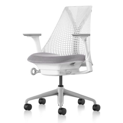 Herman Miller Sayl white fog 1