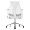 Herman Miller Sayl Office Chair - White / Fog & Mercury