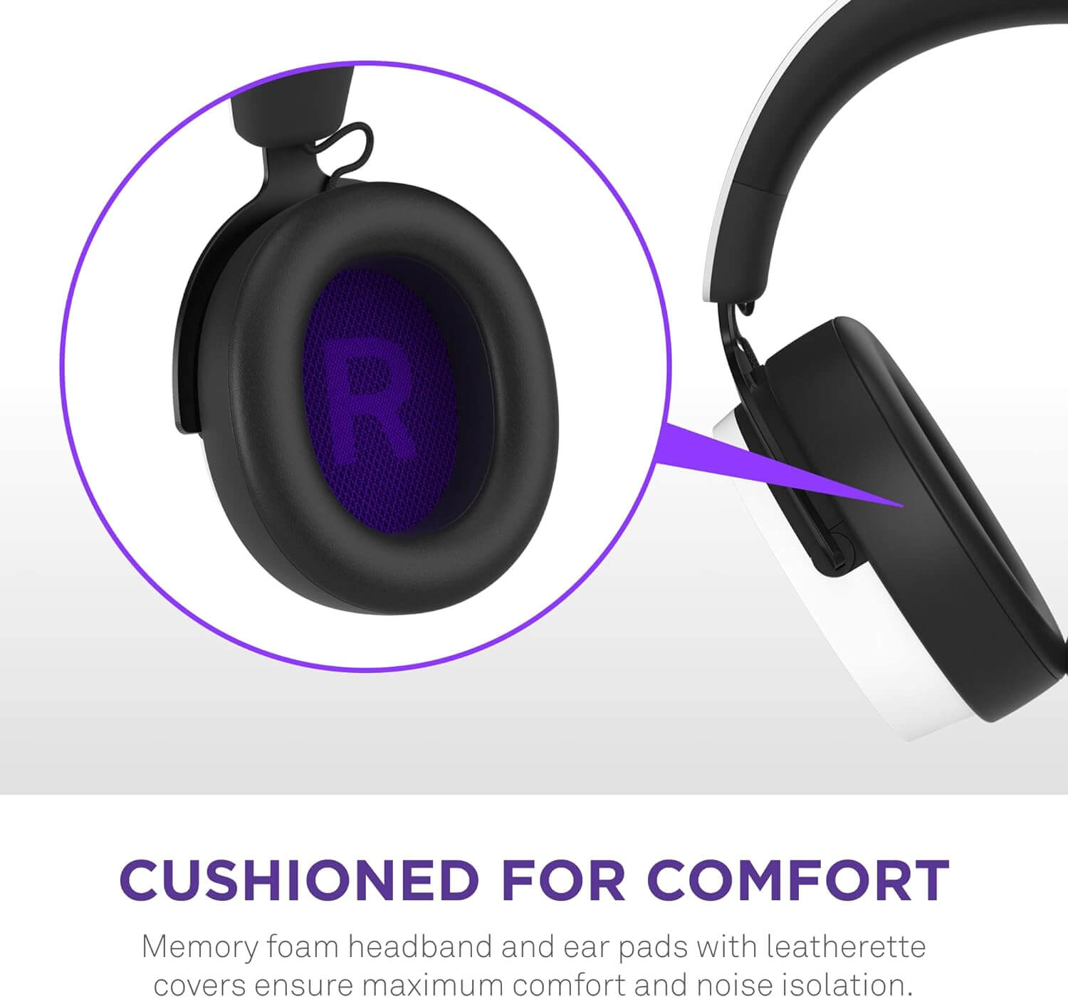 NZXT Relay Headset Wired White 40mm drivers Gaming (AP-WCB40-W2) - Hi-Res Audio Certified, DTS Headphone:X, 7.1 Surround Sound, Lightweight & Comfortable Design, Detachable Microphone 29 Relay Headset white page mobile 5