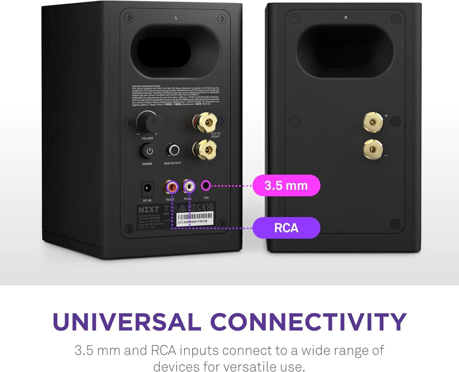 Relay Subwoofer NZXT 80W Black AP SUB80 EU product 7