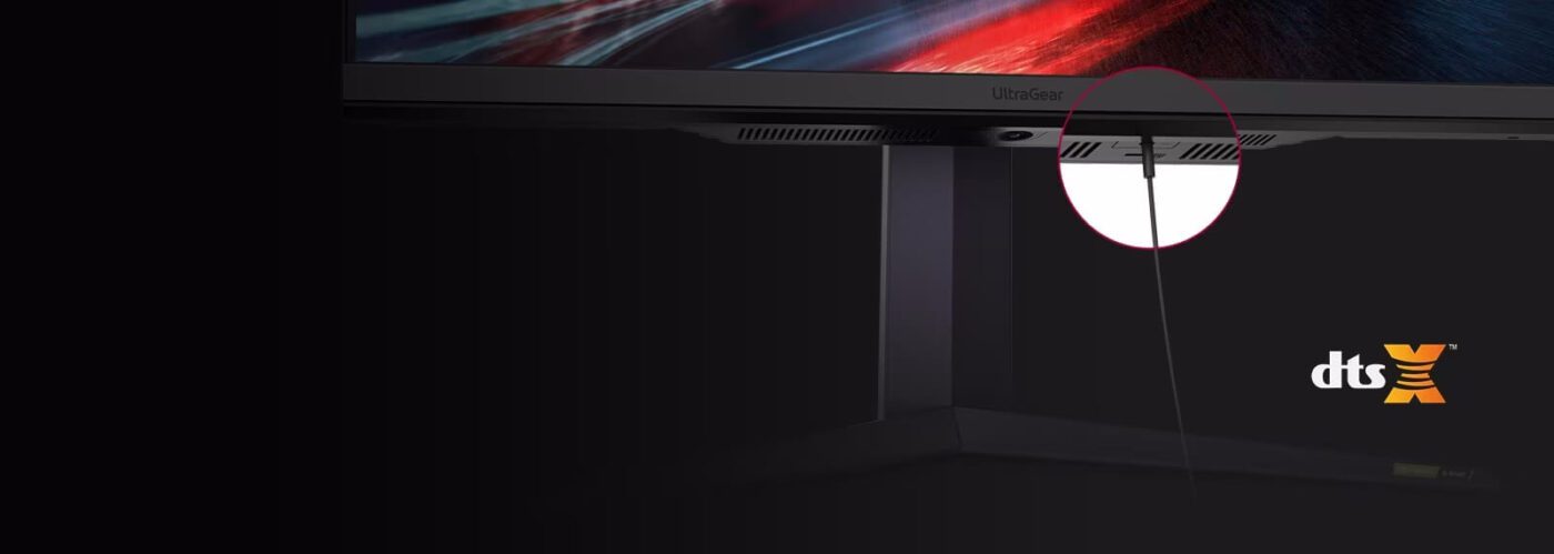 LG Ultragear 32GR93U-B Gaming Monitor - 32 inch, UHD (3840X2160), IPS Panel, 144 Hz IPS 1 ms (GtG), VESA DisplayHDR™ 400, DCI-P3 95%, NVIDIA® G-SYNC®, AMD FreeSync™ Premium 41 ultragear 32gr93u 09 4 pole headphone out d