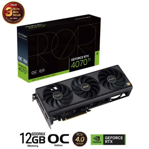 ASUS PROART PROFESSIONAL STUDIO PC - i9-13900K, 96GB RGB, 1TB NVMe Gen4 x4, RTX™ 4070Ti OC