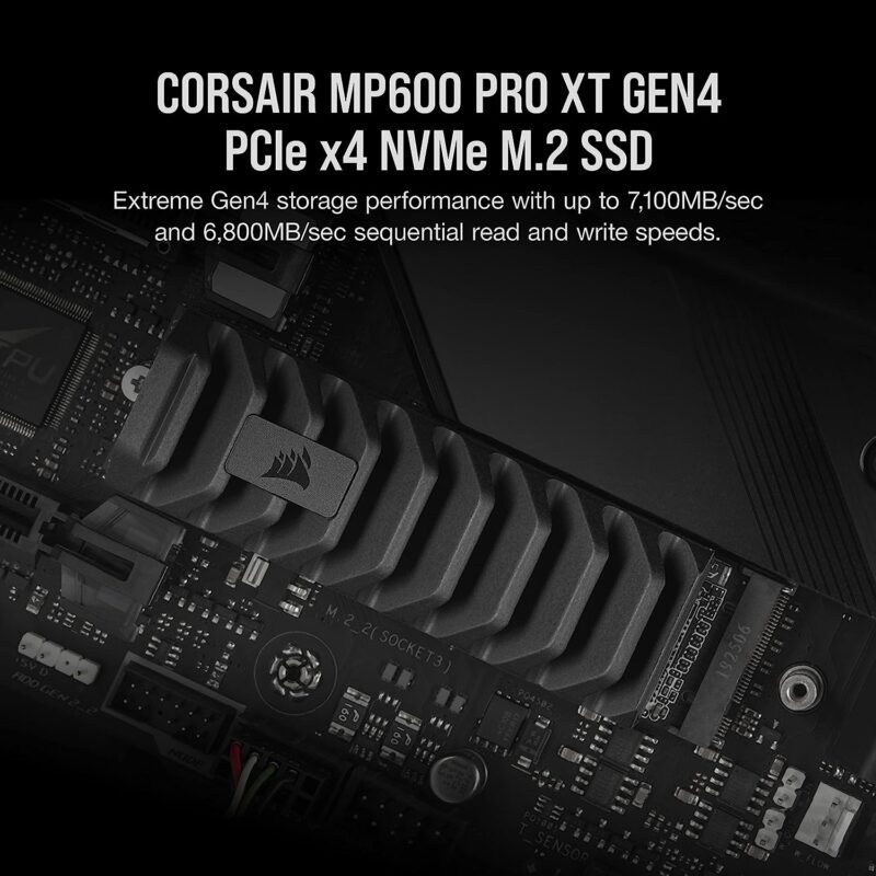 Corsair MP600 Pro XT 8TB M.2 PCIe Gen4 x4 NVMe 1.4 CSSD F8000GBMP600PXT page mobile 1