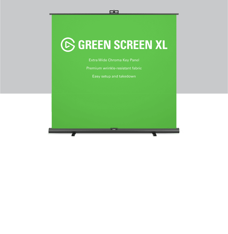 Elgato Green Screen XL Extra Wide page pc 1