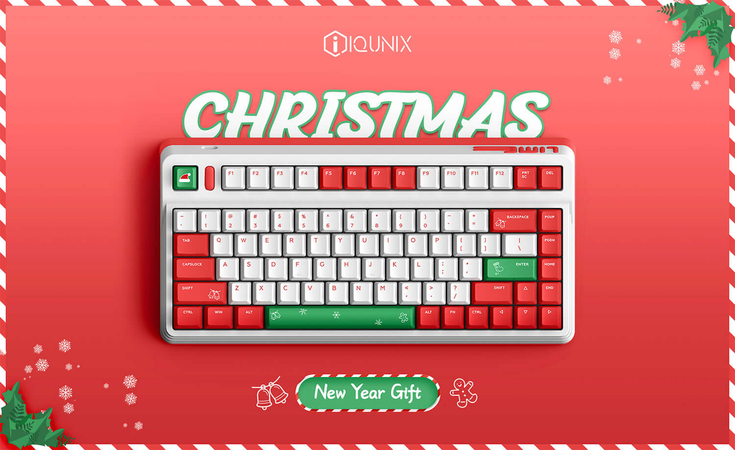 IQUNIX L80 Christmas RGB Wireless Mechanical Keyboard page pc 1