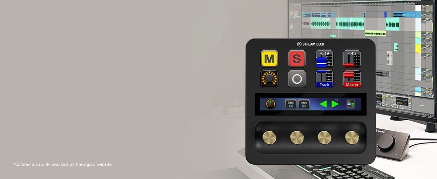 elgato Stream Deck+ (Stream Deck Plus) White - 8 LCD Keys, 4x Multifunction Dials, USB 2.0 Connection 18 Stream Deck White page pc 2